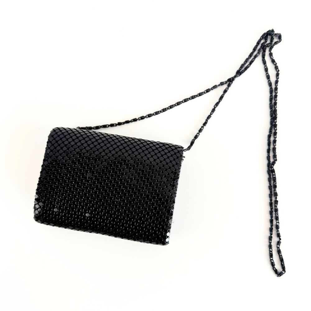 Another Y&S Original Black Mesh Crossbody Bag